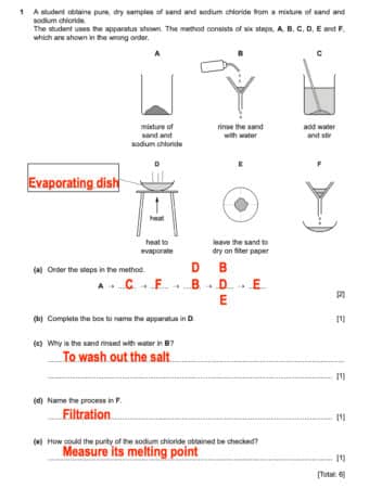 Chemistry Past Papers IGCSE by CIE