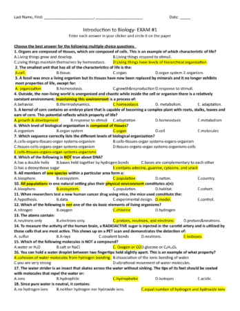 Advantages of AP Biology Past Papers