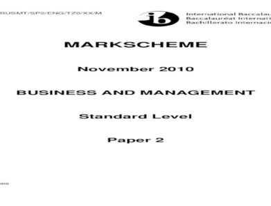 IB Papers: Where to Find Business Management HL/SL Past Exams