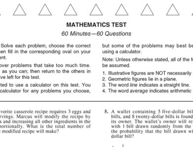 Where to Find ACT Exam Question Papers for Math Subject Tests